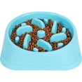 thumbnail image 1 of Comedero para perros, alimentación lenta, ecológico, duradero, no tóxico, prevención de asfixia, tazón de diseño saludable para detener la hinchazón, 1 of 5