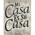 thumbnail image 2 of Wargo, Ed 15x18 White Modern Wood Framed Museum Art Print Titled - Mi Casa es Su Casa, 2 of 4