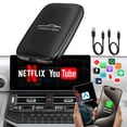 thumbnail image 1 of 2025 Upgraded Wireless CarPlay and Android Auto Adapter -Built in YouTube Support TF Card,Magic Car Play AI Box Convert Wired to Wireless Dongle, Apple Carplay Adapter for Cars from 2016, 1 of 6