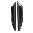 thumbnail image 1 of 2x Car Wing Fin  Cuchillo Accesorios Hoja Tablero Negro Zulema  Embellecedor de ala de guardabarros laterales, 1 of 8