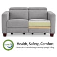 thumbnail image 6 of MCombo 62.2'' Wall Hugger Power Loveseat Recliner Sofa for Living Room, Office, Fabric, Grey, 6 of 10