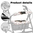 thumbnail image 5 of COEQINE Dachshund Medical Rollator Walker Seat & Back Covers Universal Rollator Walker Seat and Backrest Covers Designer Fashion Accessories Suitable for Seniors, 5 of 7