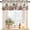 Snowmanmai1357, variant on Kitchen Curtains Tiers and Valances Set, Christmas Snowman Snowflake Tree Scarf Winter Gray Rod Pocket Valance Short Window Decor Curtains for Kitchen Cafe Bathroom, 27.5"x24", 3 Pieces Set