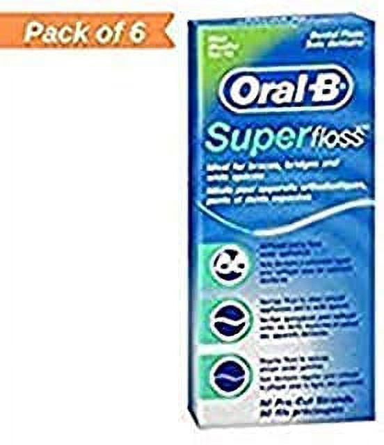 Oral-B Super Floss Pre-Cut Strands Dental Floss, 50 ct - Gerbes Super  Markets