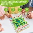 thumbnail image 4 of QJUHUNG Matching Memory Game Help Learn Portable Toddler Kid Road Trips Essentials Educational Car Airplane Travels Games Challenging Wood Board Game Toy for Children, 4 of 10