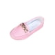 thumbnail image 1 of Mujeres Zapatos Planos Estilo Británico Cadena de Metal Mochilas para las Mujeres, Deslizamiento Del Dedo Del Pie Redondo Del Tamaño Más en Zapatos con Strass, 1 of 9