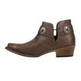 thumbnail image 3 of Roper Womens Ava Harness Snip Toe Cowboy  Ankle Boots, 3 of 5