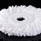 thumbnail image 5 of para 360 ° Spin Magic Mop-Microfiber Reemplazo Mop Head-Round Forma Tamaño Estándar (Blanco-Paquete de 6), 5 of 5