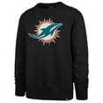 thumbnail image 2 of Men's '47 Black Miami Dolphins Imprint Headline Pullover Sweatshirt, 2 of 3