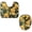Multicolor 2, variant on PhooArto Toilet Lid Cover and U-Shaped Toilet Floor Mat Set of 2 Pieces, Yellow Floral Iris Pattern Toilet Mat Set, Machine Washable Seat Covers Non-Slip Absorbent Rugs