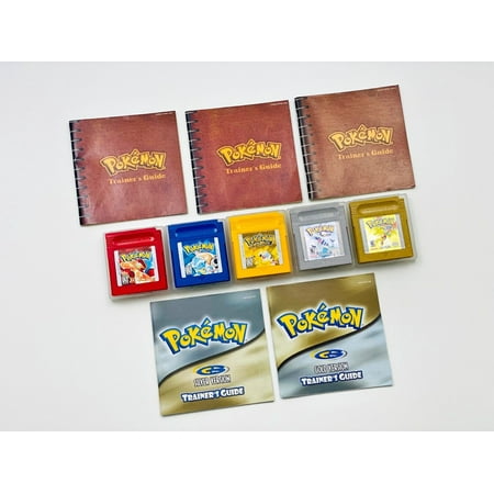 Pokemon Red Blue Yellow Silver Gold (GB) *AUTHENTIC *NEW BATTS