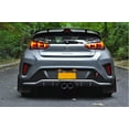 thumbnail image 2 of Rally Armor for 2019+ Veloster Turbo R-Spec UR Black Mud Flap w/ Dark Grey Logo, 2 of 3