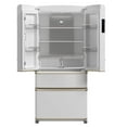 thumbnail image 2 of Forno Luigi 33-Inch French Door Refrigerator, 18 cu.ft, White Finish, Antique Brass Handles, ENERGY STAR Certified, 2 of 12