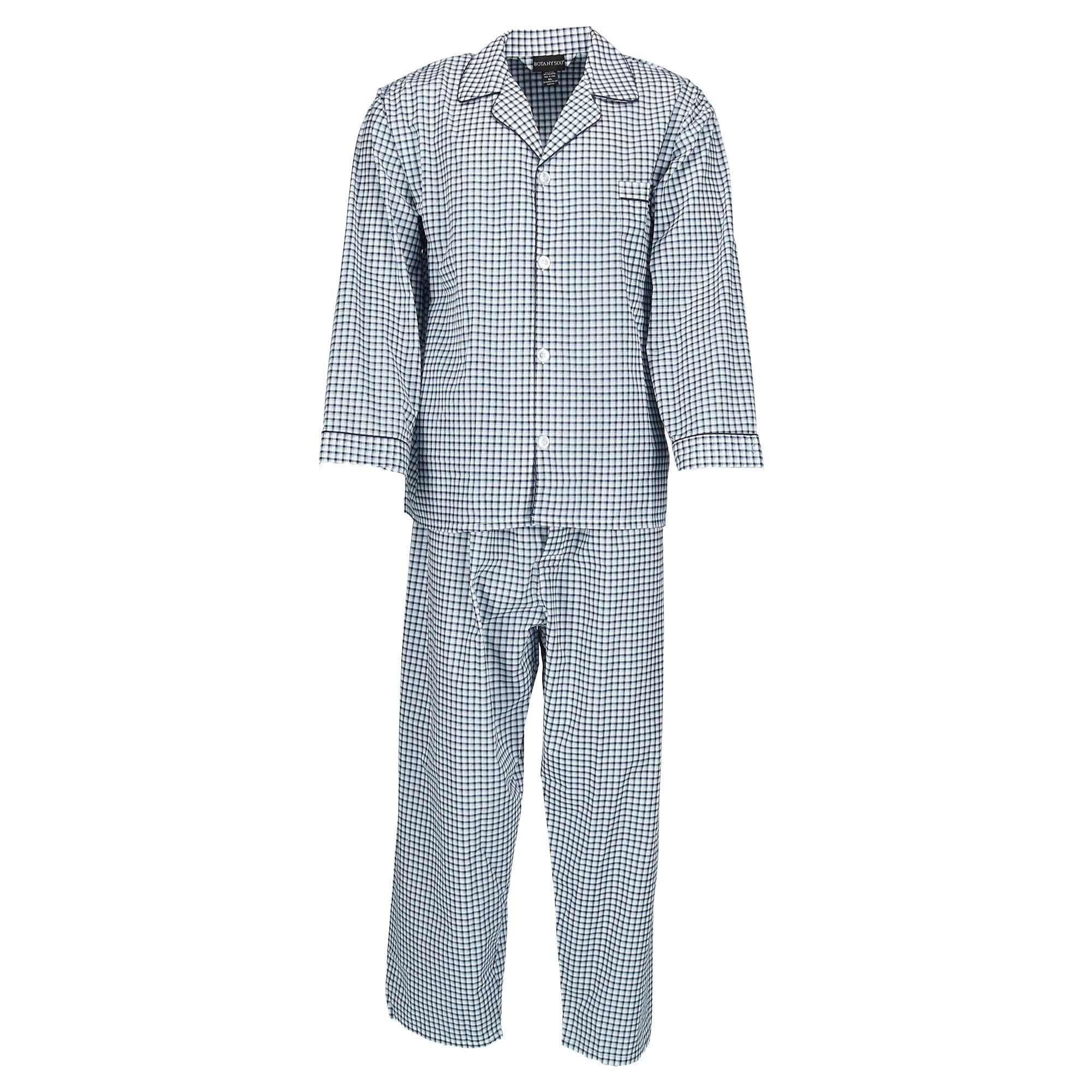 Botany 500 Men's Long Sleeve Long Leg Pajama Set