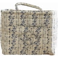 thumbnail image 2 of Quilted Laundry Basket Floral Storage Basket Cute Fabric Laundry Baskets Large Boho Foldable Hamper (Floral09), 2 of 11