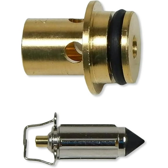 Carburetor Float Valve Needle and Seat Set Fits Yamaha 98-01 Grizzly YFM600 0118-247