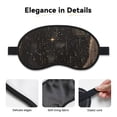 thumbnail image 3 of Salouo Starry Night Black Sheep Pattern Eye Masks, 1-Pack Sleep Mask Eye Cover Washable Sleeping Eyeshade Block Sleep Shade Cover Light Reduces Traveling Gifts, 3 of 7