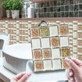 thumbnail image 2 of Aonity 3D Crystal Tile Stickers, Self-Adhesive Diy Waterproof Glass Tile Wall Stickers for Home Living Room Kitchen Bathroom Wall Sticker Decoration (Light Film 004), 2 of 9