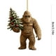 thumbnail image 3 of Adornos navideños de acrílico divertidos para colgar en el árbol de Navidad | Decoración navideña | Decoraciones festivas | 8 cm de diámetro, 3 of 5