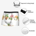 thumbnail image 4 of KLL Cactus Gnome Men's Cotton Boxer Briefs Underwear-X-Large, 4 of 8