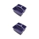 thumbnail image 1 of Cateissary Cesta de almacenamiento de rejilla de plástico, organizador reforzado y duradero para cesta de almacenamiento apilable para el hogar Type9 NO9, 1 of 6