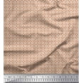 thumbnail image 1 of Soimoi Moss Georgette Fabric Geometric Small Fabric Prints by Yard 42 Inch Wide, 1 of 1