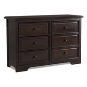 Graco Brooklyn 6 Drawer Double Dresser Espresso