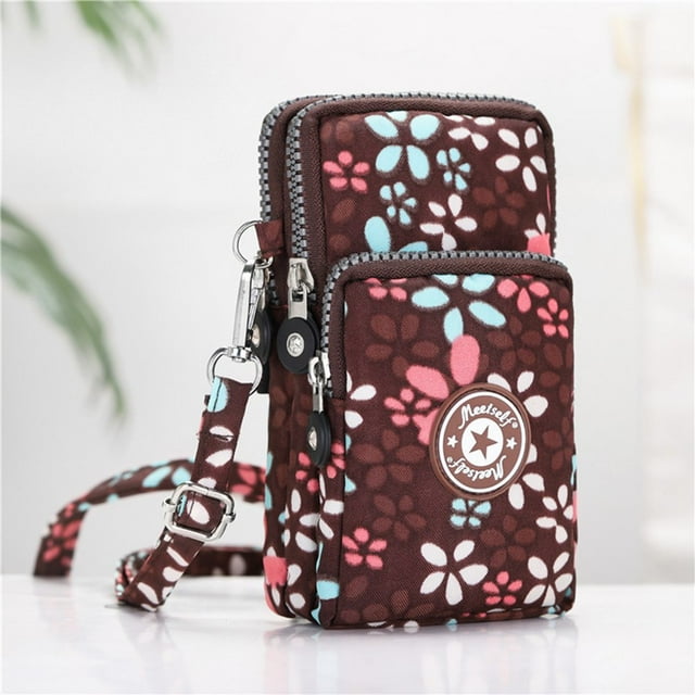 Sac de Cellulaire pour Femme avec Grande Capacité, Design à Sangle de Poignet pour Extérieur, École, Bureau, Trajets