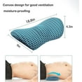 thumbnail image 2 of Original Neocushion Lumbar Support Pillow, 2026 New Lumbar Support Pillow, Memory Foam Lumbars Pillows for Back Pain and Sleep Discomfort, Durable, Breathable and Stylish (White), 2 of 10