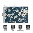 thumbnail image 5 of Pioneer Flower Floral Print Pattern Door Rugs,Washable Non Slip Door Mats Indoor,Decorative Door Mats,Entry Mat Indoor for Entrance,Bedroom,Kitchen,Bathroom,16"x24", 5 of 6