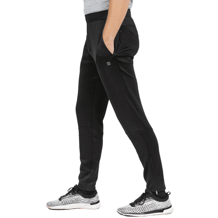 Layer 8 Men's Qwick Dry 4-Way Stretch Athletic Knit Pant w