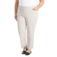 thumbnail image 4 of Hilary Radley Women's Pants Sz S Pull-on Straight Leg Ankle Pant Beige, 4 of 4