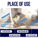 thumbnail image 4 of Alfombrilla de ducha 88 x 40 cm, alfombrilla de baño antideslizante con ventosa, sin olor químico o alfombrilla de baño segura de PVC, extralarga, lavable a máquina (azul) TUNC Sencillez, 4 of 4