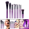 thumbnail image 2 of Ygjytge Maquillaje 9 Brochas En Polvo Base Rubor Herramienta (Púrpura Negro) 107271.08 Ygjytge Para estrenar, 2 of 6