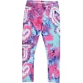 thumbnail image 4 of JoJo Siwa Girls' Tie Dye Short Sleeve T-Shirt and Leggings Set, 4 of 7
