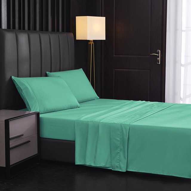 Bedding sheets, solid color brushed sheets, bed kasa home textile bed on four sets