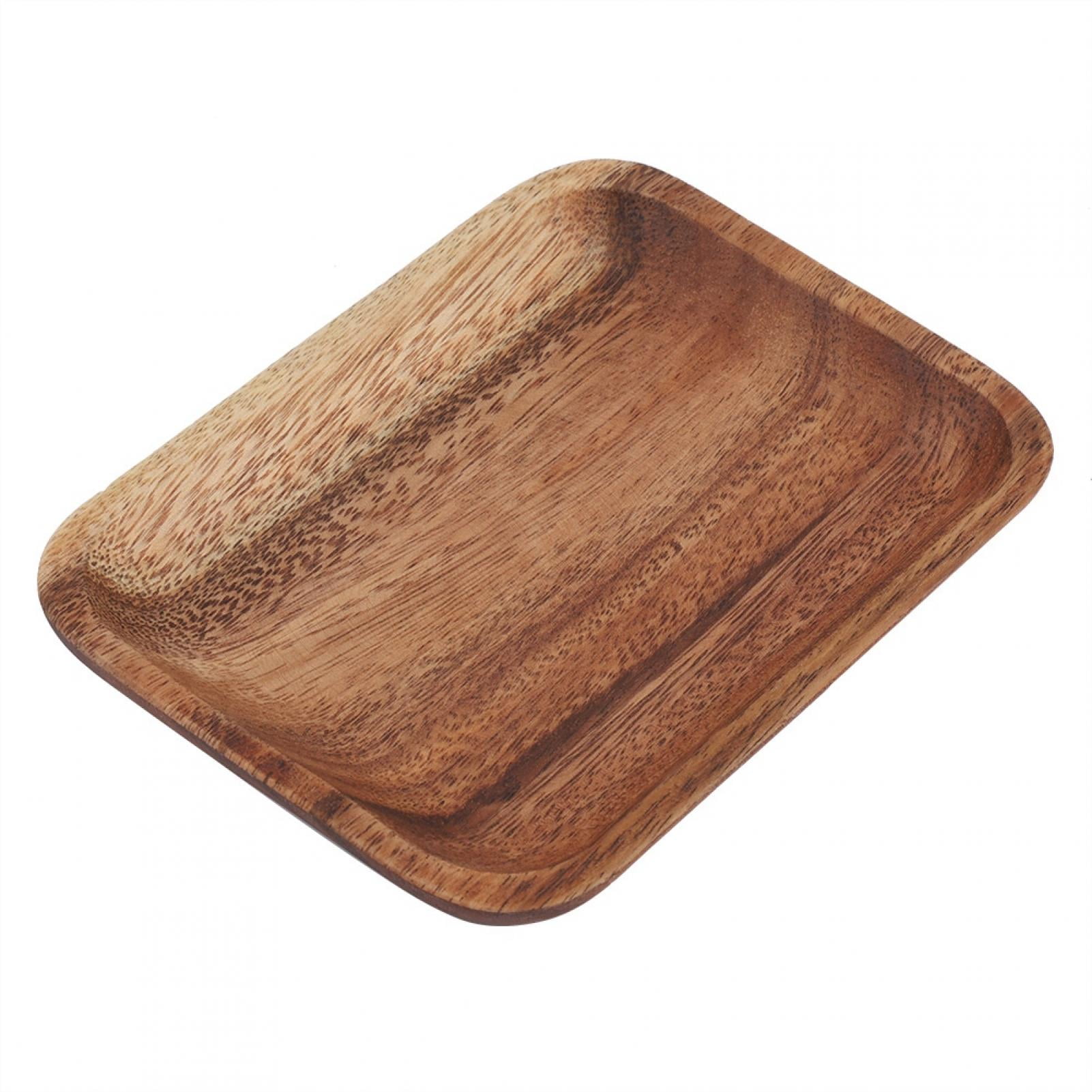 Wooden Dish, Wooden Food Tray, Food Tray, Thicken Sushi Plate, Healthy