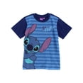 thumbnail image 2 of Textiel Trade Toddler Boys Stitch Short Pajama Set, 2 of 5