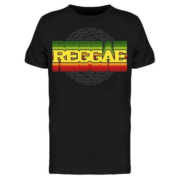Reggae Music T-Shirt Men -Image by Shutterstock, Male x-Large