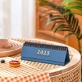 thumbnail image 2 of Desk Calendar Small Flip Top Desk Calendar Monthly Calendar Daily Flip Top Desktop Calendar Planner Twin Wire Bound Monthly Desktop Calendar Suitable Fo, 2 of 8