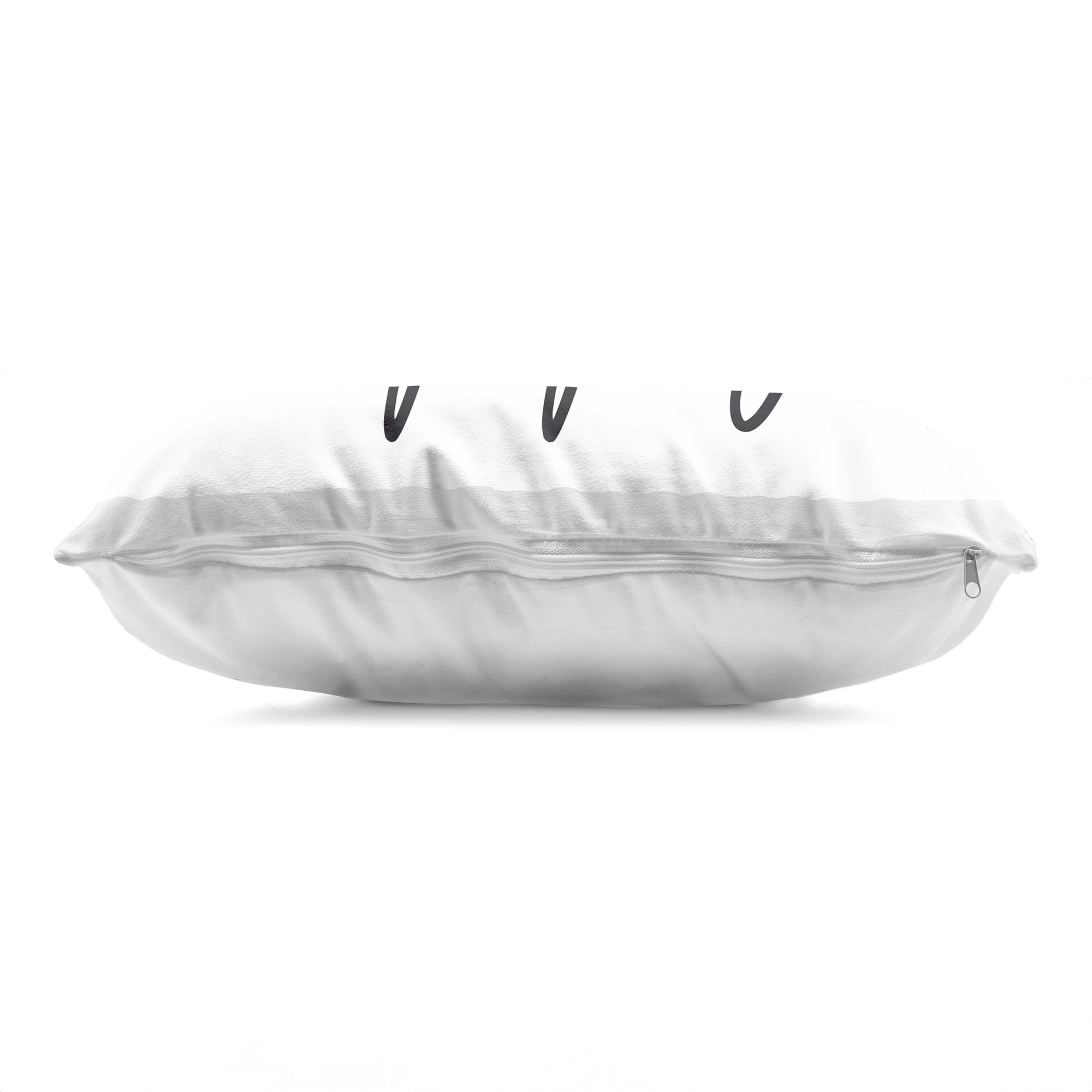 Stupell Industries Exist To Be Happy Decorative Printed Throw Pillow, design by Lettered and Lined