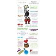 thumbnail image 3 of Wonderland Alice Quotable Notable - Die Cut Silhouette Greeting Card and Sticker Sheet, 3 of 4