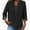 Black, variant on LADIGASU For Women Women's Casual Short Sleeve Round Neck Summer Loose Tee Shirts Blouse