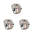 thumbnail image 3 of Dalazy Classy And Colorfast Jewelry For Nobility And Y2K Enthusiasts Not Easily Deform Fluent Lined All Ocassion Suitable Glod 9 3Set, 3 of 6