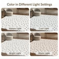 thumbnail image 7 of ODIKA 4'x6' Cream Slate Panthera Dot Pattern Washable Area Rug Elegant Abstract Design with Unique Spots Pet Friendly, Non-Shedding for Bedroom, Reading Nook, 7 of 7