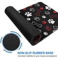 thumbnail image 6 of Long Mouse Pads for Desk,Paw Prints and Bones Desk Mats on Top Of Desks, Desk Mouse Pad Extra Large with 3mm Non-Slip Base and Stitched Edge for Gaming,Office,Work,Home 35.4"x15.7", 6 of 6