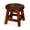 Cherry, variant on Whimsical Floral Carved Stool / Can Serve as Child's Step Stool