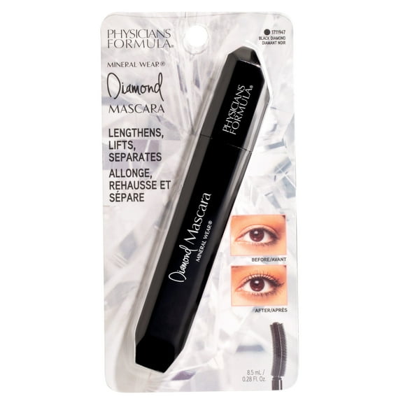 Physicians Formula Mineral Wear Diamond Mascara, Black Diamond