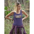 thumbnail image 2 of Spiffy Animals D. Racerback Tank Women -Victoria Borges Designs, Female Large, 2 of 4