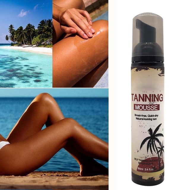 Self Tanner Tanning Cream 100ml Self Tanner Longlasting Moisturizing Sunless Tanning Lotion Body Cream ANGGREK Otros